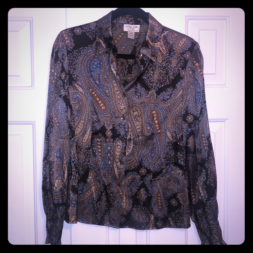 Silk blouse!